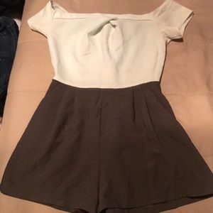 Super Cute Off-Shoulder Romper